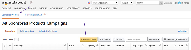 how to create an Amazon PPC ad