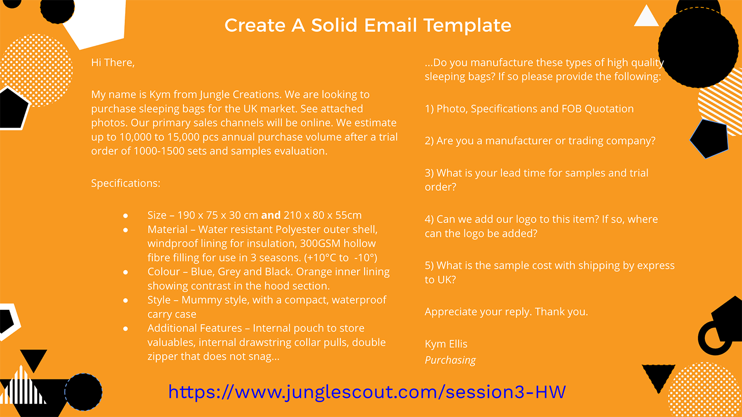 email template for alibaba outreach