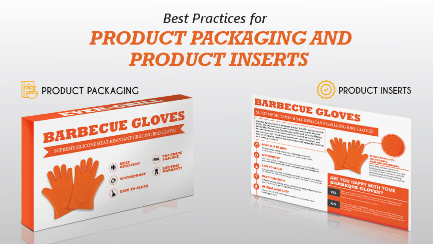 product packaging and product inserts