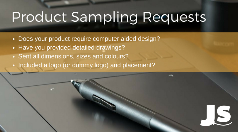 product sampling request considerations