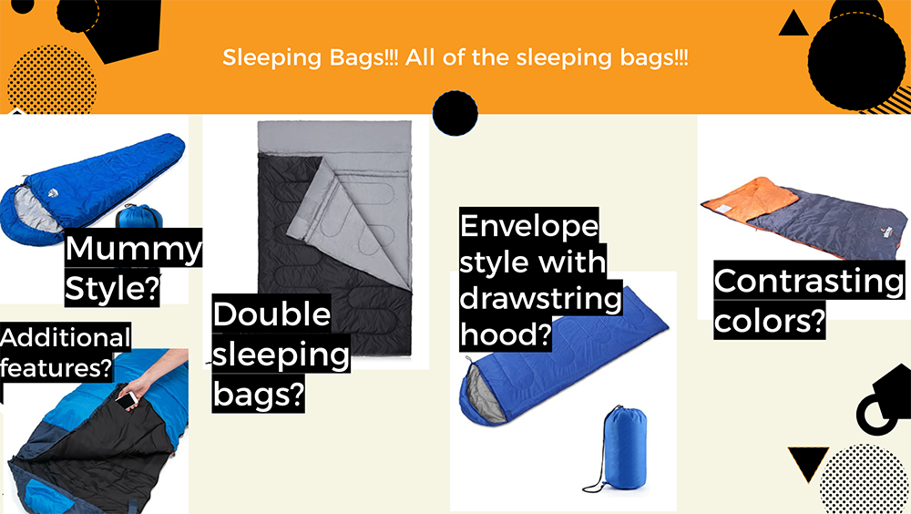 Sleeping Bags Spec