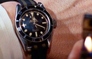 The original Rolex Submariner, modelled by Sean Connery in Goldfinger