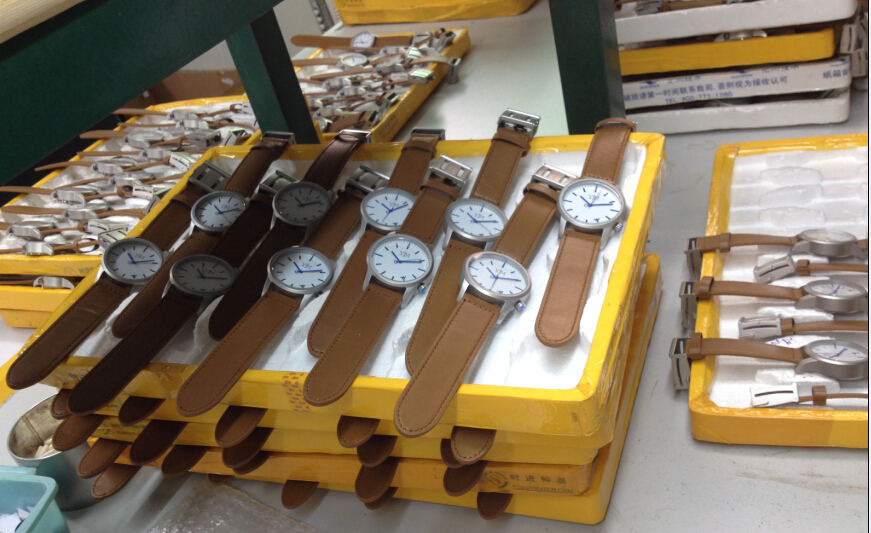 Watches assembled